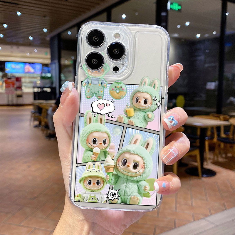 REALME Labubu cat bow Dogเคสโทรศัพท์สําหรับOPPO A94 F19 Pro Reno 4 5 8T 5F 7Z 8Z 4F10 PRO 12 PRO 12F