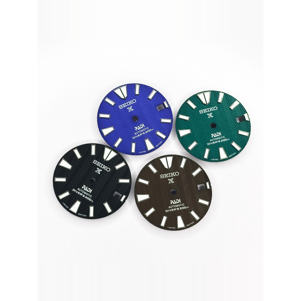 [2025] สไตล์ใหม่ 7S26 การเคลื่อนไหว Dial เส้นผ่านศูนย์กลาง 28.5 มม. Luminous Wave รูปแบบ Dial Dial ก