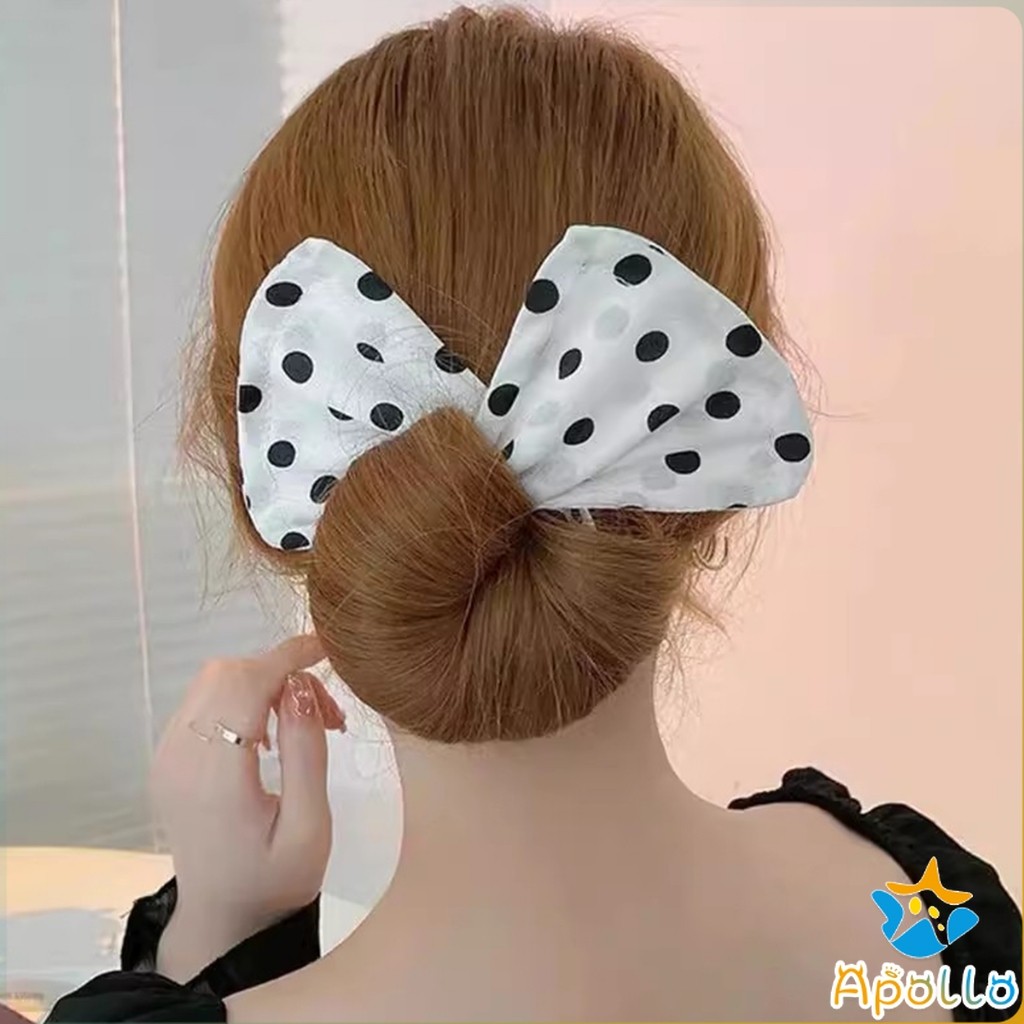 Apollo ลวดมัดผม ที่ติดผม แกนมวยผม  DIY จัดแต่งทรงผม Curly hair band - รูปที่ 3