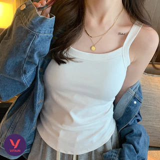 🌸พร้อมส่ง🌸 เสื้อกล้ามเด็กผู้หญิงน่ารัก เนื้อผ้านุ่ม ใส่สบาย ไม่อึดอัด ราคาส่ง