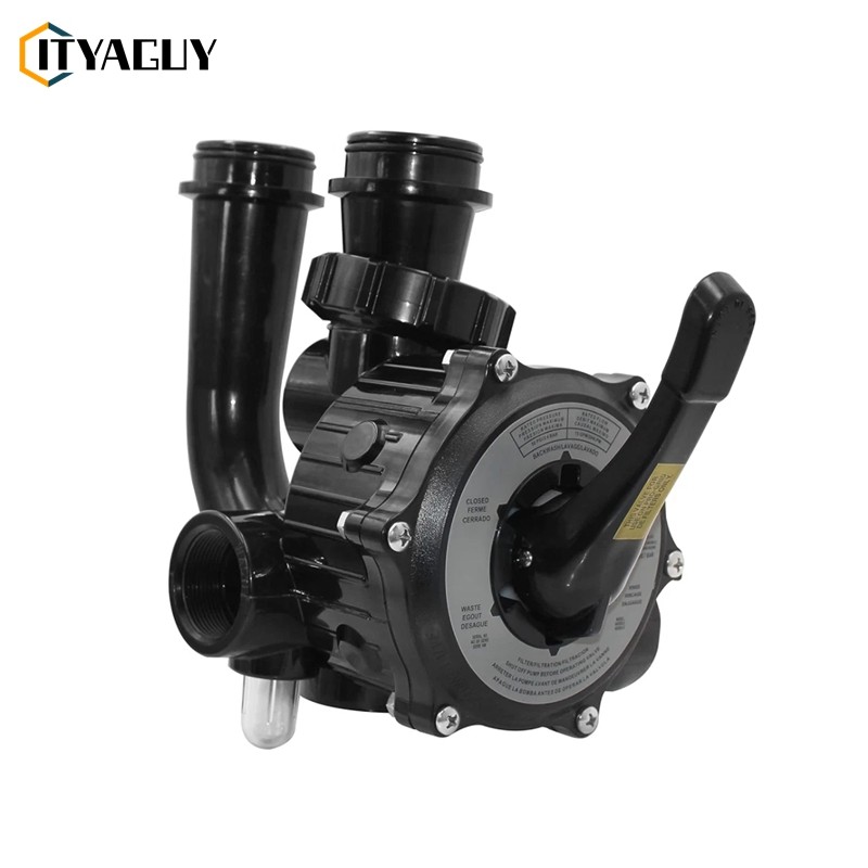 วาล์วว่ายน้ํา POOL, HAYWARD VARIFLO MULTIPORT VALVE, SP0710XR50, 1.5 INCHES, สําหรับ Pro-Grid DE Fil