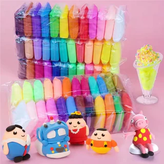 DIY ดินน้ำมัน ดินเบา 12/24/36/48 สี ดินเบาเกาหลี ของเล่นเด็ก แฮนด์เมด ปลอดสารพิษ ดินน้ํามันสําหรับเด็ก