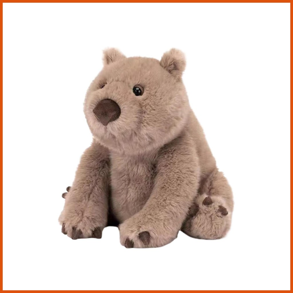 สําหรับ jellycat ของเล่นตุ๊กตาสมจริง Wombat Plush น่ารัก Huggable ของเล่นสําหรับรถห้องนอน Travel Hom