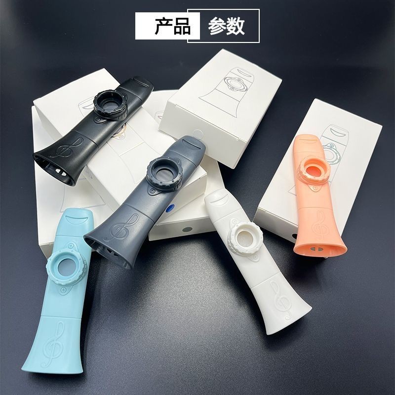 อัพเกรดใหม่ Professional Kazoo Kazoo ขลุ่ยง่ายต่อการเรียนรู้ทักษะทรัมเป็ตเลียนแบบแซ็กโซโฟน Suona F20