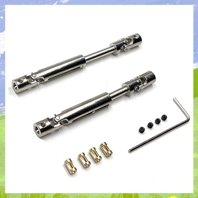 MN78 โลหะไดรฟ์เพลา CVD Driveshaft 3 มม.4 มม.เพลาสําหรับ MN78 MN-78 MN 78 1/12 RC รถอะไหล่อัพเกรดอุปก
