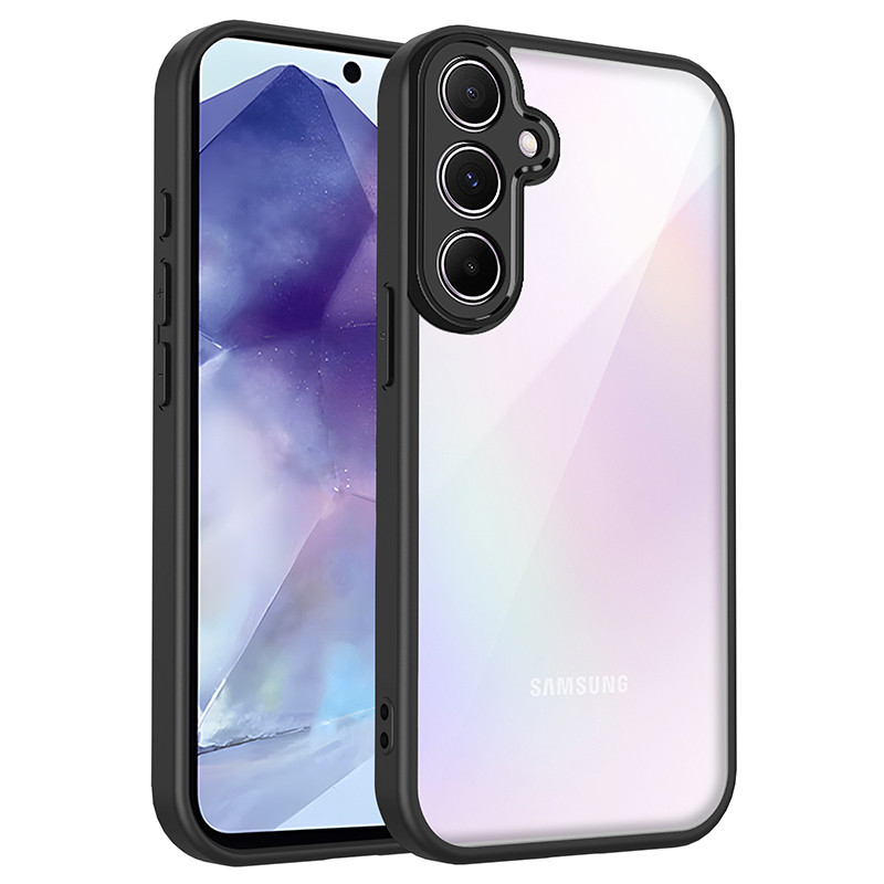 ใสเคสโทรศัพท์ สําหรับ Samsung Galaxy A02 A02S A03S A04S A04E A10S A11 A12 A13 A20 A20S A21S A22 A23 A31 A32 A33 A50 A51 A52 A52S A53 A71 A30S A50S Matte ฝาครอบซิลิโคนกันกระแทกป้องกันกล้อง