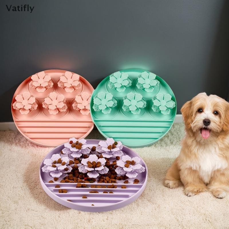 ใหม่รอบซิลิโคนสัตว์เลี้ยงช้าเสื่อให้อาหารสุนัขเลียเสื่อป้องกันอาการบวมช้าให้อาหารเสื่อให้อาหารช้าสุนัขชามอุปกรณ์สัตว์เลี้ยงร้อน