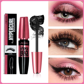 EMP มาสคาร่าสีดำกันน้ำกันเหงื่อติดทน ไม่เลอะ ไม่เปื้อน Mascara Waterproof เครื่องสำอาง ปัดขนตาหนา โค้งงอนยาวนาน 24ชม