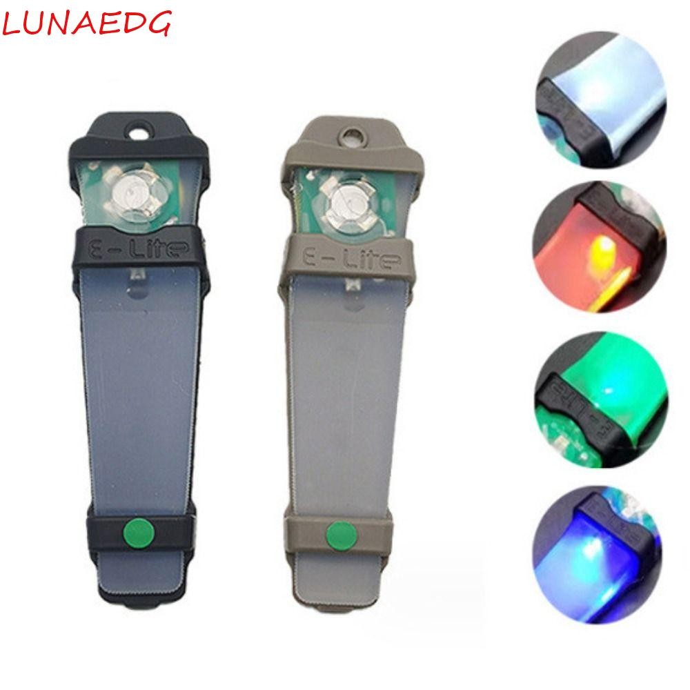 LUNAEDGE ไฟสัญญาณเอาตัวรอด, Strobe Light ไฟหมวกกันน็อคมัลติฟังก์ชั่น, ไฟจักรยานกันน้ํา Beacon โคมไฟซิลิโคนความปลอดภัยไฟกระพริบแคมป์ปิ้ง