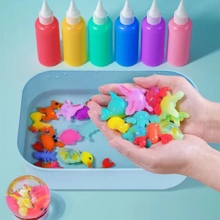 ชุดเจลปั้นน้ำ DIY ของเล่นเสริมพัฒนาการ ของเล่นฝึกสมอง Magical Water Seape / Water toys