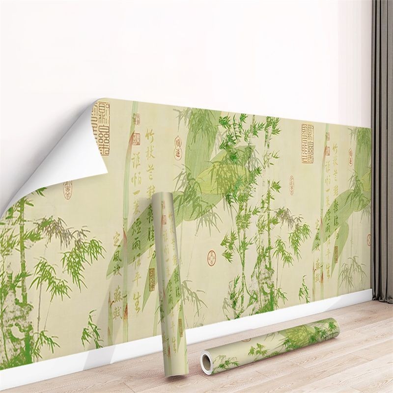 法式中古风墙纸自粘墙裙背景墙高级感复古壁纸防水防潮瓷砖墙贴纸French antique style wallpaper self-adhesive wall skirt background wal