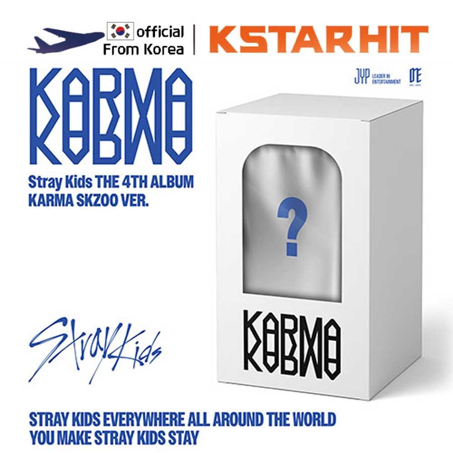 (+POB/ SKZOO VER.) Stray Kids - KARMA (อัลบั้มเต็ม 4 ปี)