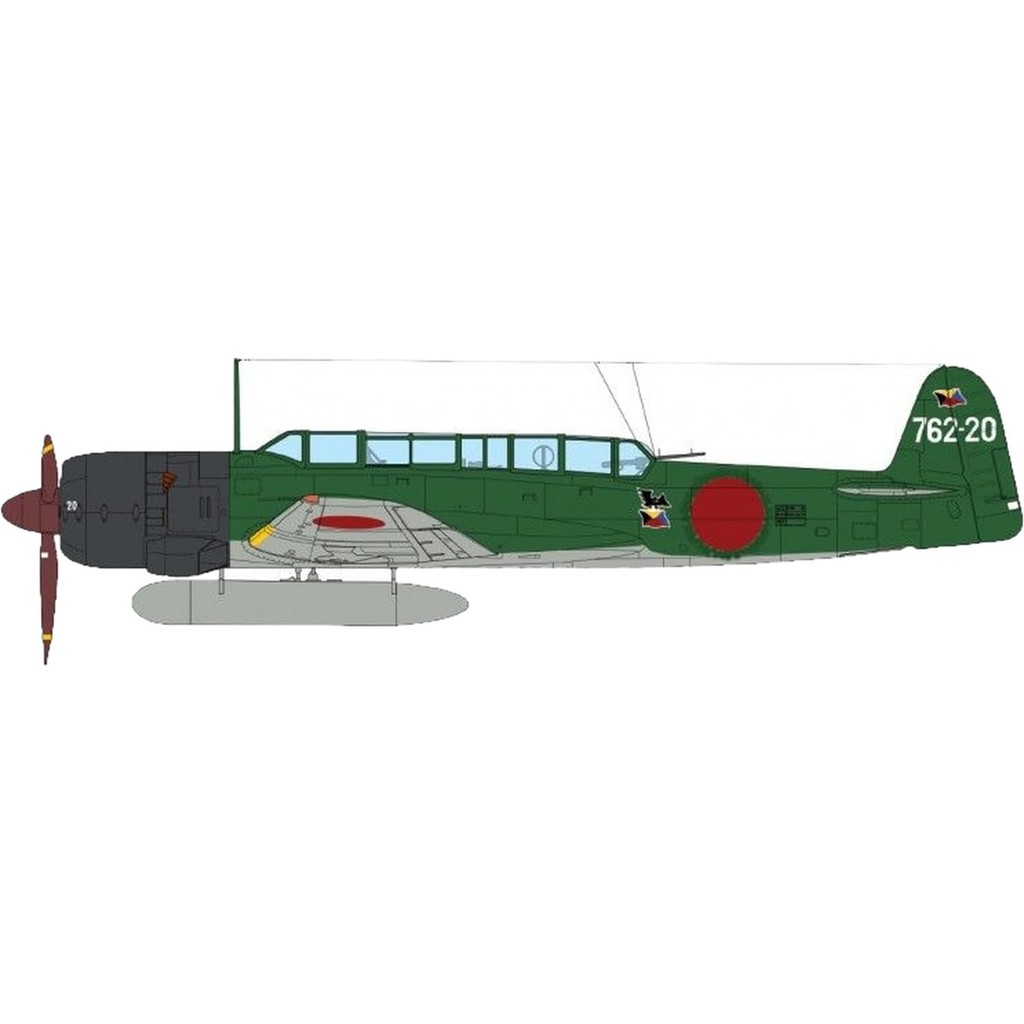Sword 1/72 Nakajima C6N1/C6N1-S Saiun 2in1 Plastic Model SWD72153