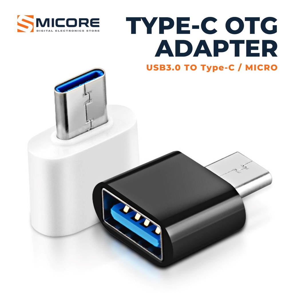 อะแดปเตอร์ OTG Type-C / Micro USB รองรับ USB 2.0/3.0 เชื่อมต่อโทรศัพท์ Android แท็บเล็ต พีซี OTG Converter