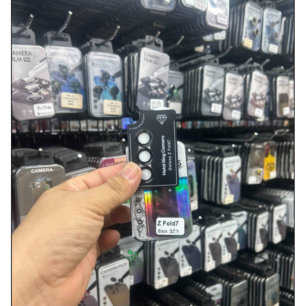 ฟิล์มเลนส์กล้องพร้อมถาด สำหรับ Samsung Galaxy Z Fold7 Z Flip7 ตรงรุ่น พร้อมส่ง ป้องกันเลนส์กล้อง