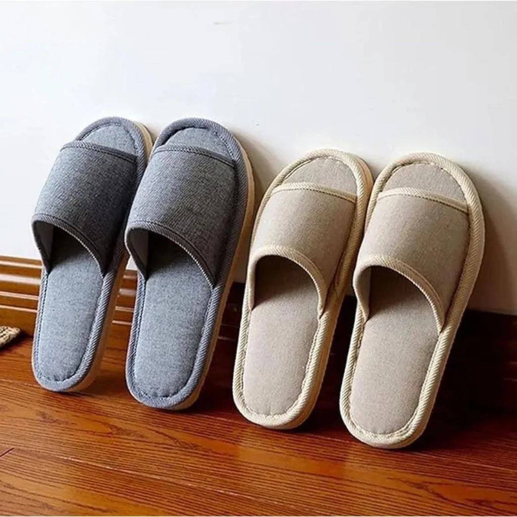 💐NEMOSO💐รองเท้าใส่ในบ้าน Slippers พื้นยางกันลื่น น้ำหนักเบาใส่สบาย ในออฟฟิศ สไตล์ญี่ปุ่น ดีไซน์สวย