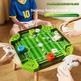 New remote control tabletop football battle table four-player battle parent-child interactive puzzle table football toy