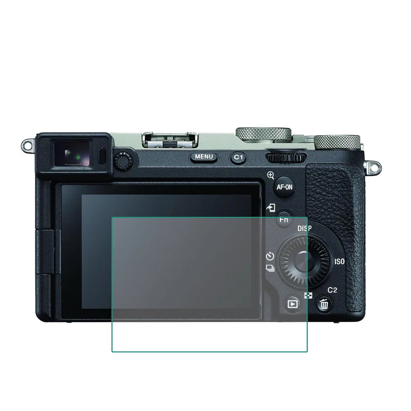 Hard กระจกนิรภัยป้องกันฟิล์มสําหรับ Sony Alpha 7CII 7CR A7C2 A7CII จอแสดงผลกล้องป้องกันหน้าจออุปกรณ์