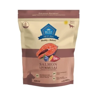 Buzz Netura Grain Free อาหารสุนัข บัซซ์ เกรดโฮลิสติก เกรนฟรี สำหรับสุนัขโตทุกสายพันธุ์ ขนาด 800 g