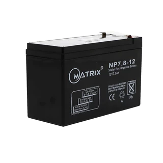 (มีส่งด่วน) Matrix BATTERY UPS 8Ah, 12V