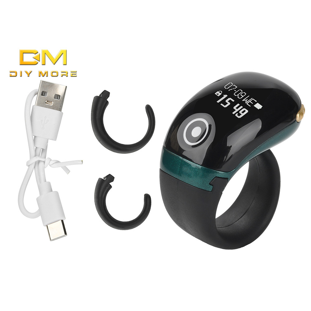 DIYMORE S7pro ผู้ถือแหวนเปลี่ยนได้ APP อัจฉริยะนับนิ้วเคาน์เตอร์ Type C สมาร์ทแหวนบลูทูธเคาน์เตอร์อิ