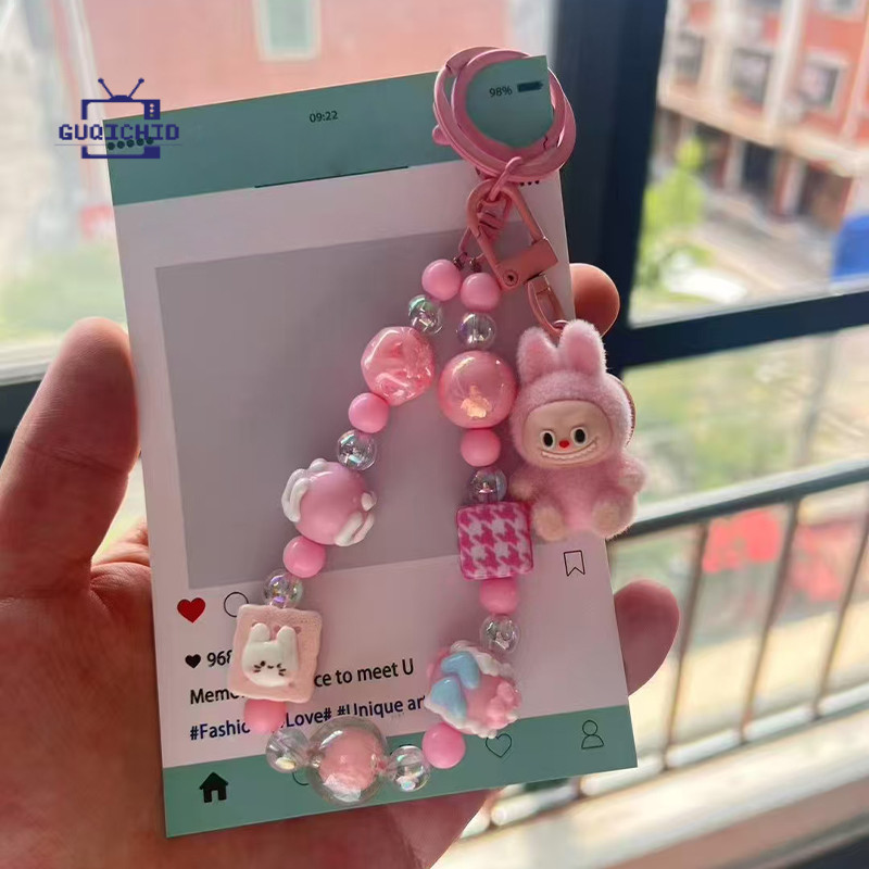 ขั้นสูง มือถือ โทรศัพท์ เชือกเส้นเล็ก  สายคล้องโทรศัพท์มือถือ Anti-Lostจี้โทรศัพท์ลายการ์ตูนน่ารักสุดสร้างสรรค์ประดับลูก