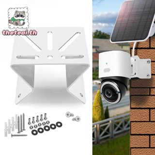 ตัวยึดมุม THETEAI ขายึดผนังกลางแจ้งโลหะสีขาวรองรับกล้องติดผน…