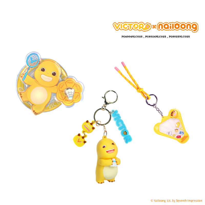 🔑 ใหม่! พวงกุญแจ Nailong สุดน่ารักจาก VICTOR🔑 VICTOR COLLECTION NAILONG  Keyring พวงกุญแจสุดคิวท์ 🐉✨