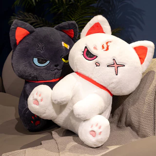 ตุ๊กตาแมว โจรสลัด แมวกะลาสี น่ารัก ของเล่นตุ๊กตา 25cm นุ่มสบาย หมอนกอด ของแต่งบ้าน ของขวัญวันเกิด