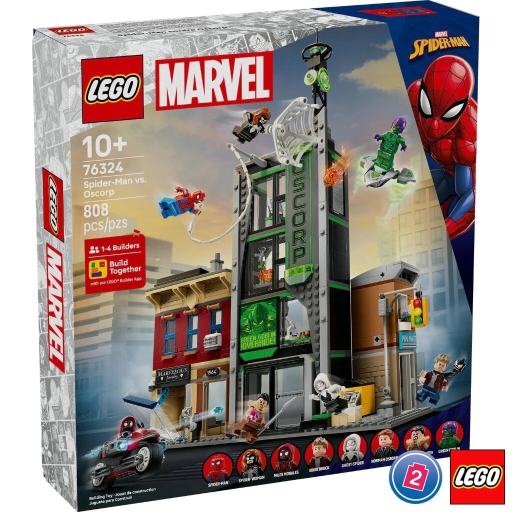 เลโก้ LEGO Super Heroes 76324 Spider-Man vs. Oscorp