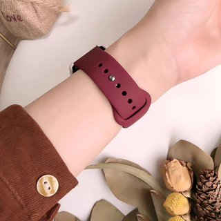 No Gaps สายซิลิโคนสําหรับ Samsung Galaxy Watch8 40 มม. 40 44 มม.สร้อยข้อมือกีฬา Galaxy watch 8 Classic 46 46 มม.สายรัดข้อมือ