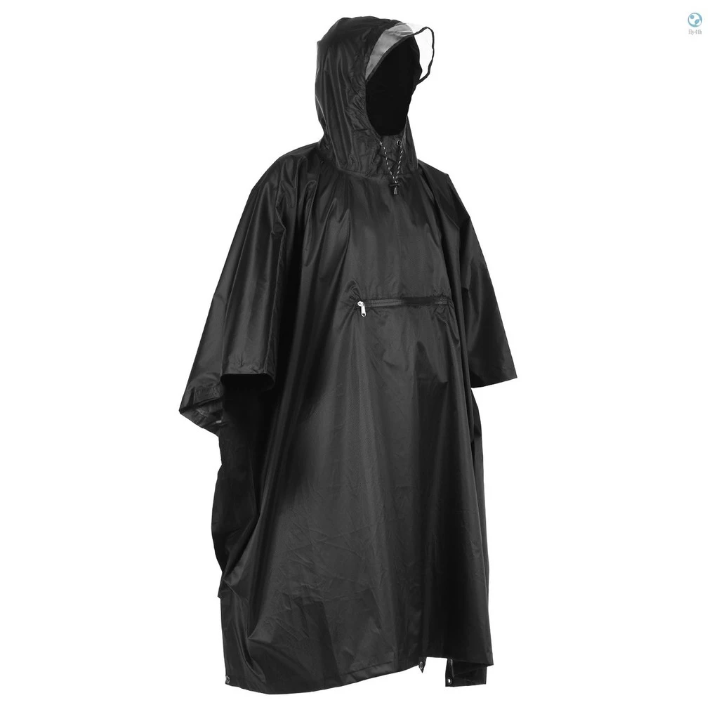 LIXADA เสื้อกันฝนปอนโช กันน้ำ สำหรับตั้งแคมป์ เดินป่า ตกปลา thumbnail 10