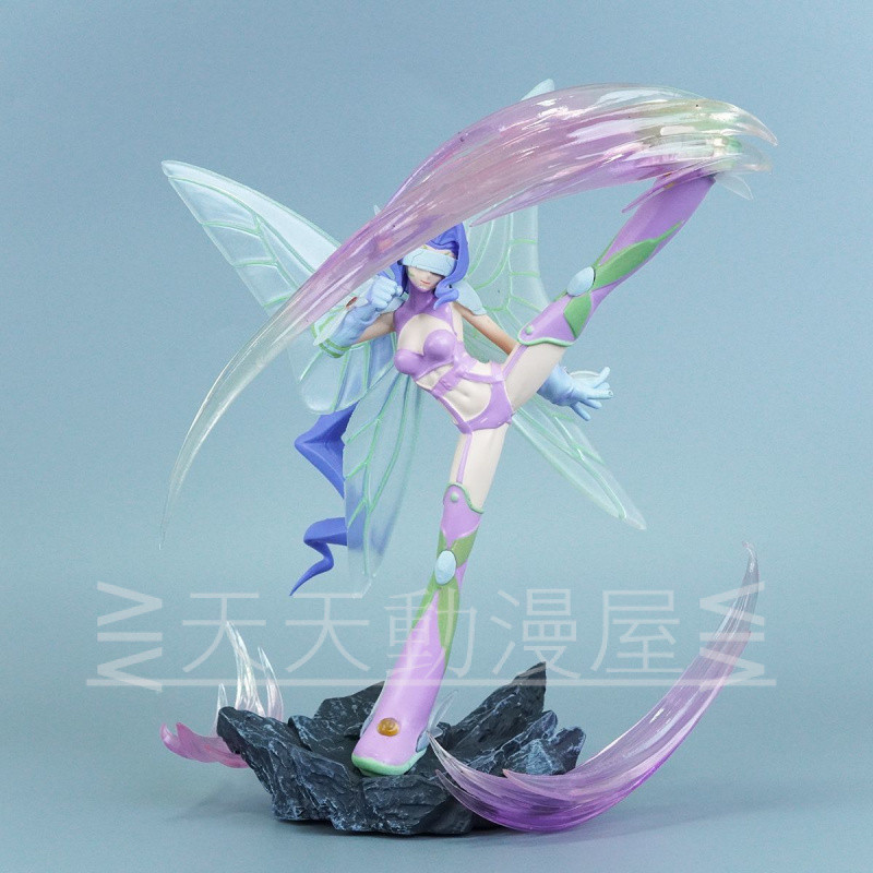 Digimon Model LK Factory Zombie Car Ten Fighters Series Wind Fighter Fairy Animal Doll Decorative Boxed Gift