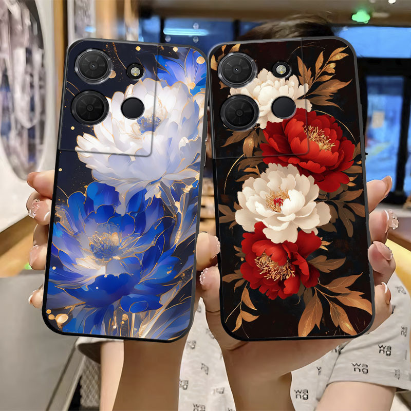 สําหรับ TCL 503 501 505 T442M T509K กรณีแฟชั่นซิลิโคนอ่อนนุ่มกันกระแทกป้องกันปกหลังสําหรับ TCL503 T4