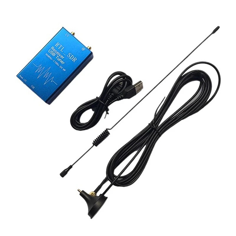 1 ชุด Xr-105 Rtl-Sdr Usb Wireless Receiver Full Band Uv Usb Tuner Receiver R820T + 8232