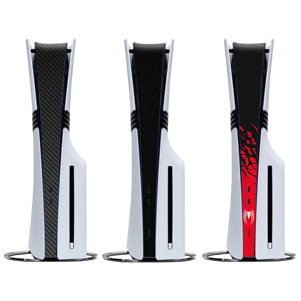 สติกเกอร์ผิวสําหรับ PS5 Pro คอนโซลอุปกรณ์เสริม Anti-Scratch PCV ไวนิลป้องกันสติกเกอร์ผิวกลางสติกเกอร์ป้องกัน