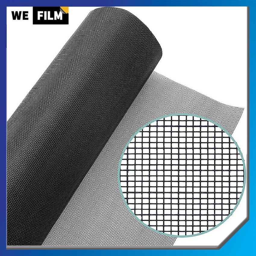 【TH Delivery】สีดำ DIY มุ้งลวดกันยุง มุ้งไฟเบอร์กลาส มุ้งลวด Mosquito Net for Window
