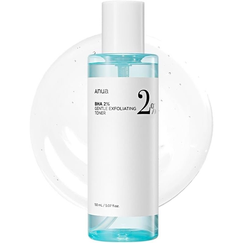 ANUA BHA 2% Gentle Exfoliating Toner, Mild Facial Exfoliant, Salicylic Acid for Pores and Sebum, Tea