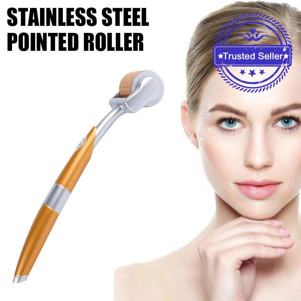 0.5 มม./1 มม./2 มม. Microneedle Roller สําหรับผิวหน้าลดริ้วรอยกระชับสัดส่วนเครื่องมือความงาม O8n7
