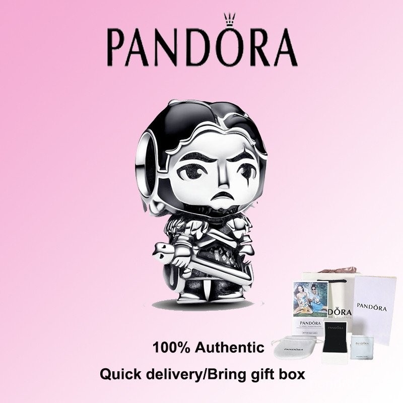PANDORA S925 Sterling Silver Game of Thrones Jon Snow Charm