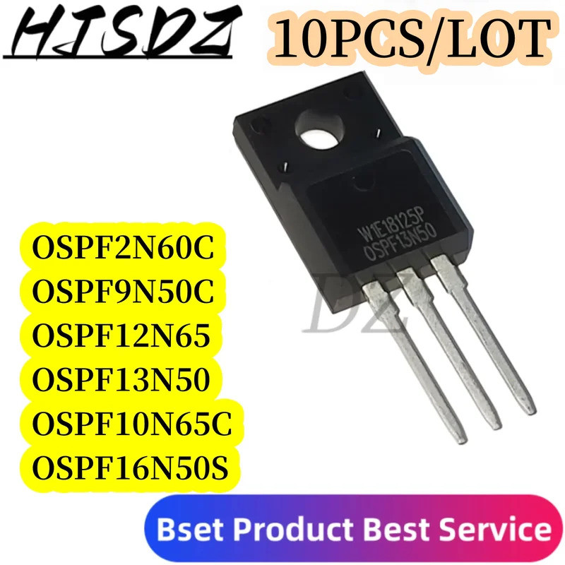 1-5PCS OBSPF10N65C OLYSPF2N60C OLYSPF16N50S OSSF13N50C OBSPF12N65 TO-220F ทรานซิสเตอร์ภาคสนาม-เอฟเฟก