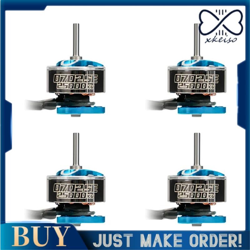 4PCS 0702SE มอเตอร์ไร้แปรง 25000KV 1S Drone มอเตอร์สําหรับ 65 มม. Whoop Drones สําหรับ AIR 65