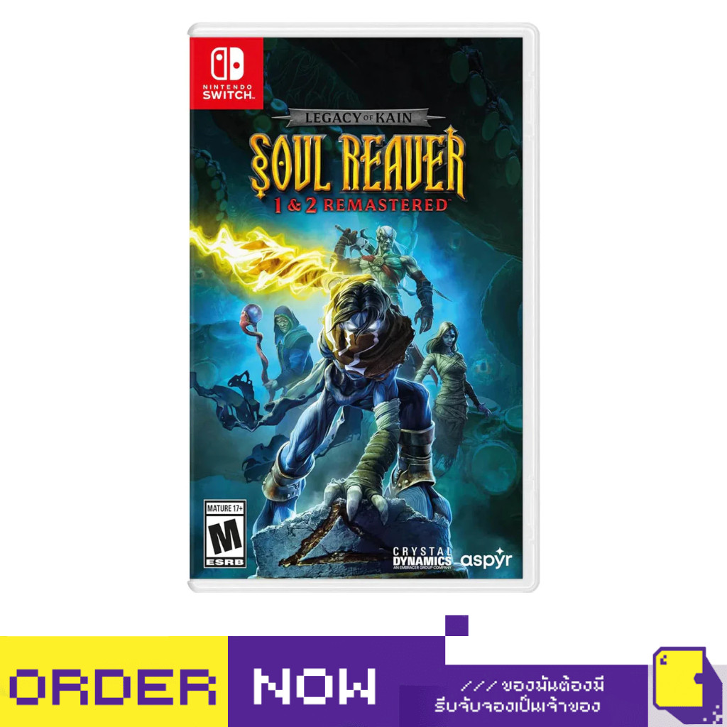 [+..••] พร้อมส่ง | NSW LEGACY OF KAIN: SOUL REAVER 1 & 2 REMASTERED  (เกม Nintendo Switch™🎮) | By Cl