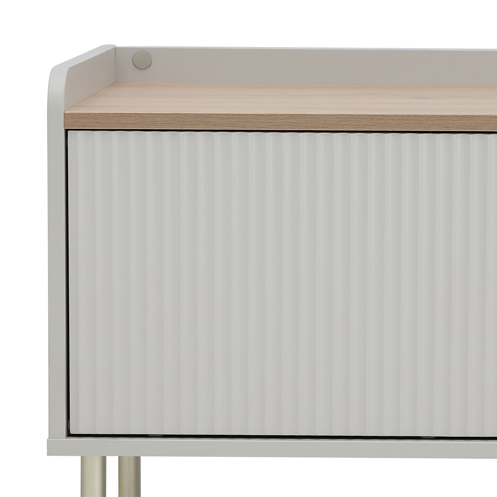 INDEX LIVING MALL ตู้วางทีวี รุ่นโซล ขนาด 130 ซม. - สีเทา - รูปที่ 5