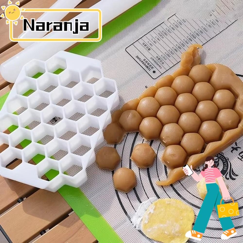 NARANJA Pastry Divider, PP Honeycomb Filling Cutter, Reusable Dough Equalizing Cutter ทําอาหาร