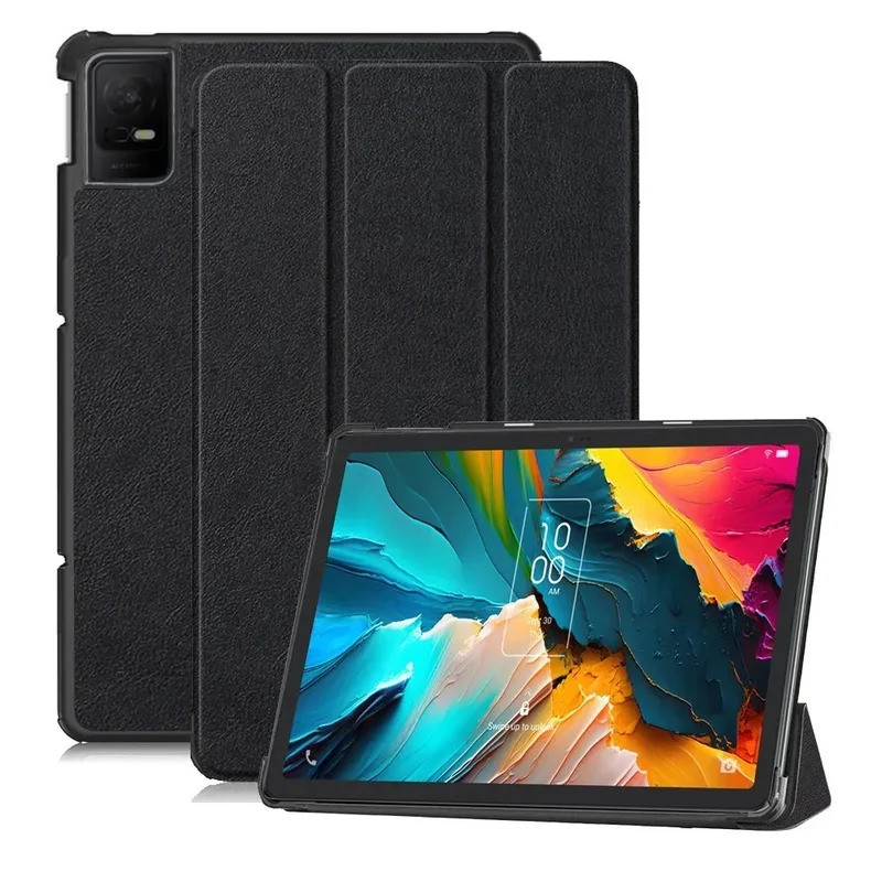 สําหรับ Funda TCL Nxtpaper Tab 11 สมาร์ทแท็บเล็ต 9466X 9166G Tri-Folded Stand ฝาครอบแม่เหล็ก Hard Back Shell