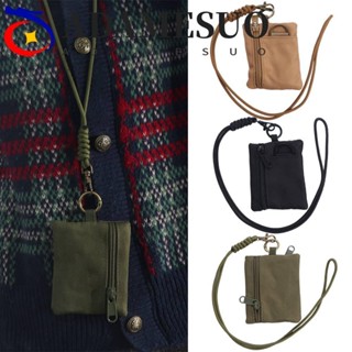 อดัมซูโอะ ห้อยคอกระเป๋าใส่เหรียญ,ตารางสบายๆฟอร์ดผ้ากระเป๋าสต…