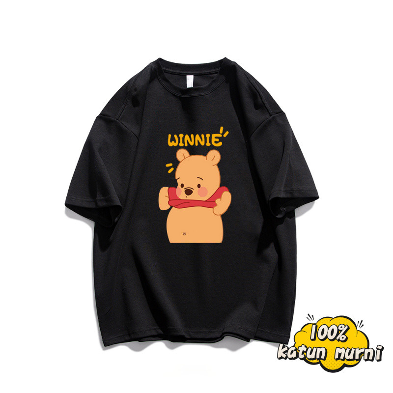 KATUN เสื้อยืดแขนสั้นผ้าฝ้ายสําหรับผู้ชายพิมพ์ลายแบรนด์อินเทรนด์ motif เหมาะสําหรับร้อนและระบายอากาศ