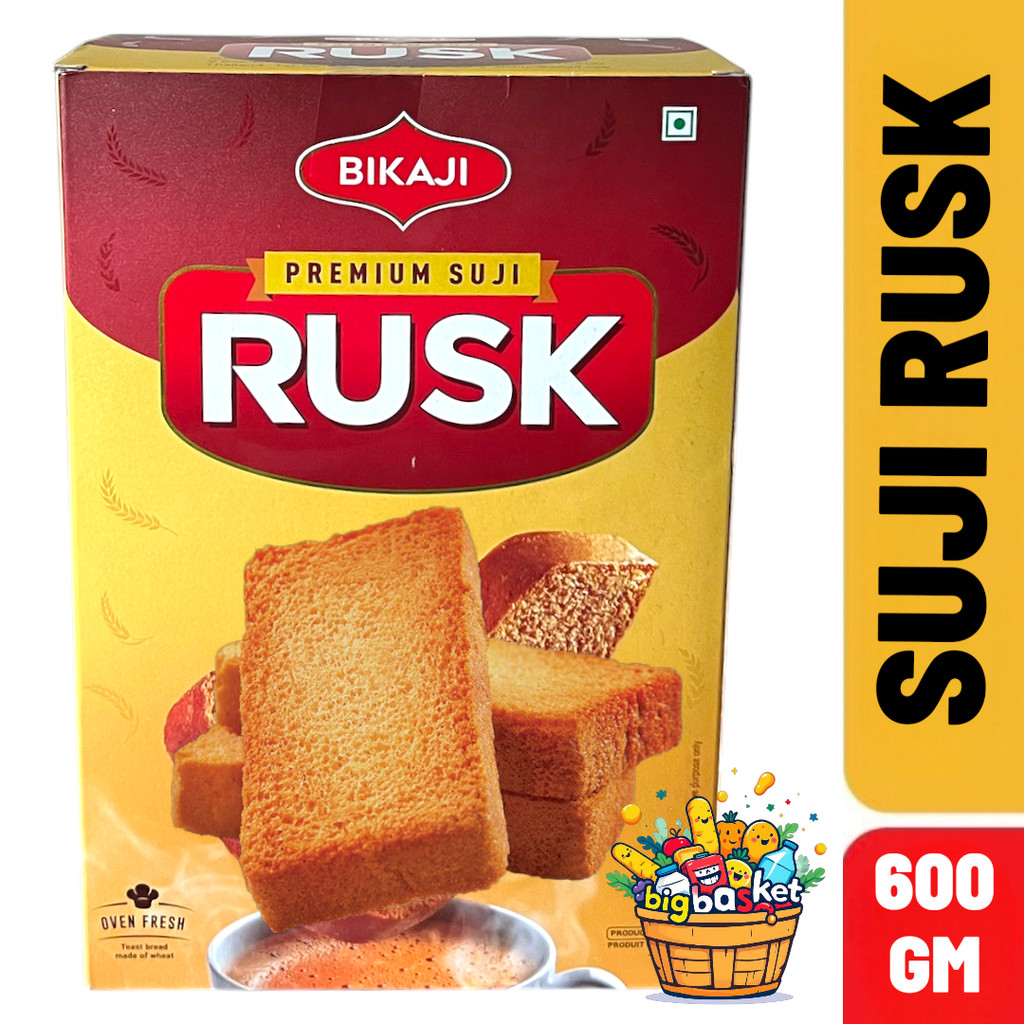 Bikaji Suji Rusk บิคาจิ คุกกี้ขนมปังปิ้ง.