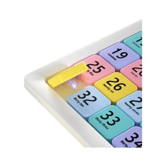 Number Sliding Block Puzzle Magnetic จํานวนเลื่อนบล็อกปริศนาแม่เหล็ก 3x3 4x4 5x5 6x6 7x7 8x8 10x10 จํานวนเลื่อนปริศนาของเล่น
